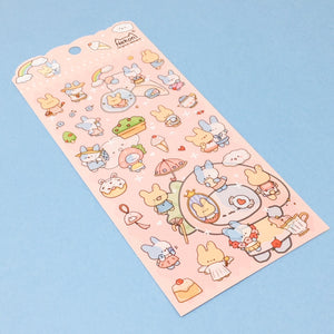 NEKOMI Rabbit Stickers - MAIDO! Kairashi Shop