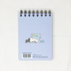 Ssueim & Cclim Pocket Size Notebook - Blue - MAIDO! Kairashi Shop