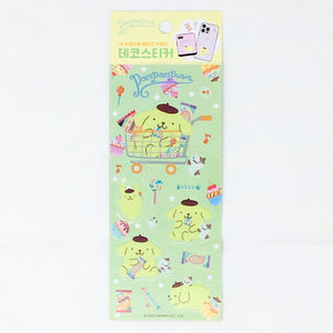 Sanrio Pom Pom Purin Deco Stickers - MAIDO! Kairashi Shop