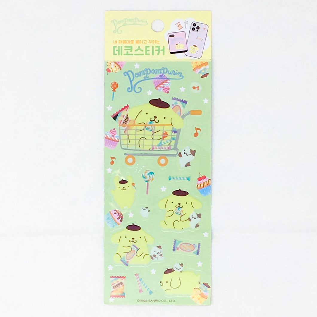 Sanrio Pom Pom Purin Deco Stickers - MAIDO! Kairashi Shop