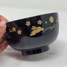 Load image into Gallery viewer, Tanaka Hashi Miso Soup Bowl Rabbit - MAIDO! Kairashi Shop
