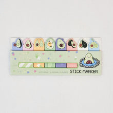 Load image into Gallery viewer, NEKOMI Sticky Notes - Avocado - MAIDO! Kairashi Shop
