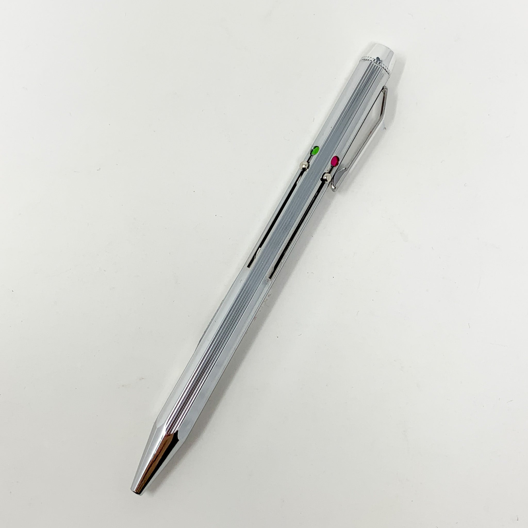 Hightide 4 Color Ballpoint Pen Silver