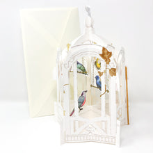 Load image into Gallery viewer, Greeting Life Bird Cage Card - MAIDO! Kairashi Shop
