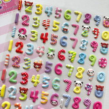 Load image into Gallery viewer, Shan Le Numbers Stickers - MAIDO! Kairashi Shop
