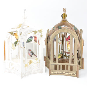 Greeting Life Bird Cage Card - MAIDO! Kairashi Shop