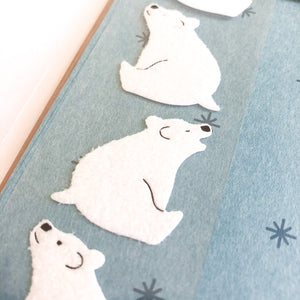 Midori Letter Set Polar Bear - MAIDO! Kairashi Shop