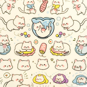 Love Cat Stickers - MAIDO! Kairashi Shop