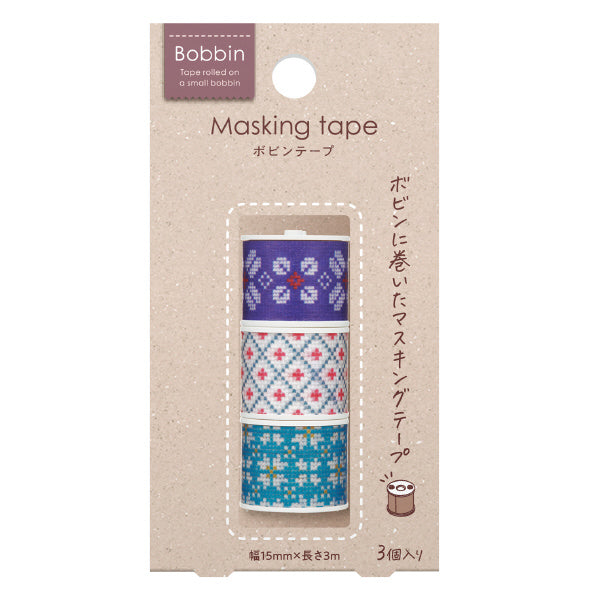 KOKUYO - Bobbin Washi Tape - Knit - MAIDO! Kairashi Shop