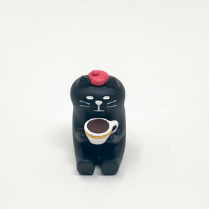 concombre Figurine Black Cat Coffee - MAIDO! Kairashi Shop