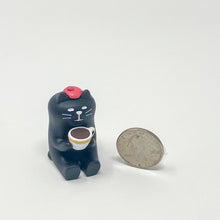 Load image into Gallery viewer, concombre Figurine Black Cat Coffee - MAIDO! Kairashi Shop
