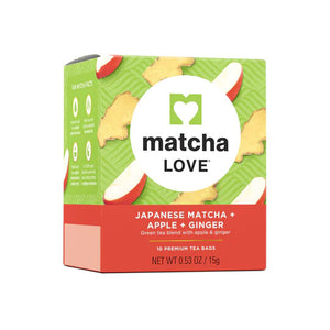 Ito En Matcha LOVE - Japanese Matcha +Apple + Ginger - MAIDO! Kairashi Shop