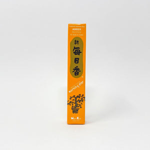 NIPPON KODO MORNING STAR Incense - Amber - MAIDO! Kairashi Shop