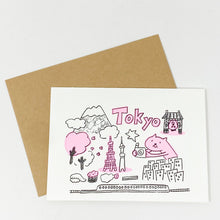 Load image into Gallery viewer, tegami Tokyo Blank Card - MAIDO! Kairashi Shop
