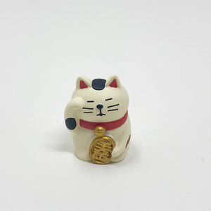 concombre Fortune Cat Figurine - White - MAIDO! Kairashi Shop